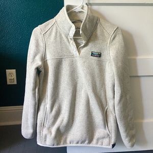 L.L. Bean Sweater Fleece Pullover